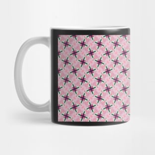 Pink Swirls Pattern Mix and Match Mug